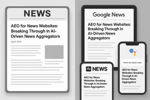 AEO for News Websites- Breaking Through in AI-Driven News Aggregators