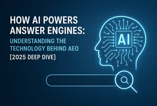 How AI Powers Answer Engines: Understanding the Technology Behind AEO